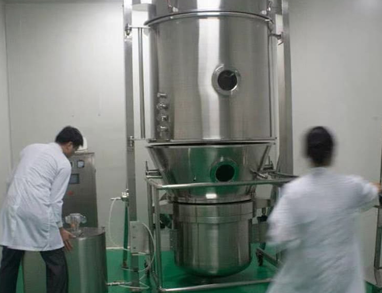 沸騰制粒干燥機